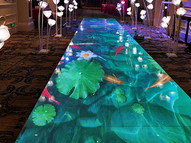 Floor Tile LED Display